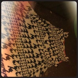 Black and white dress